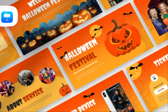 Halloween Festival Keynote Template